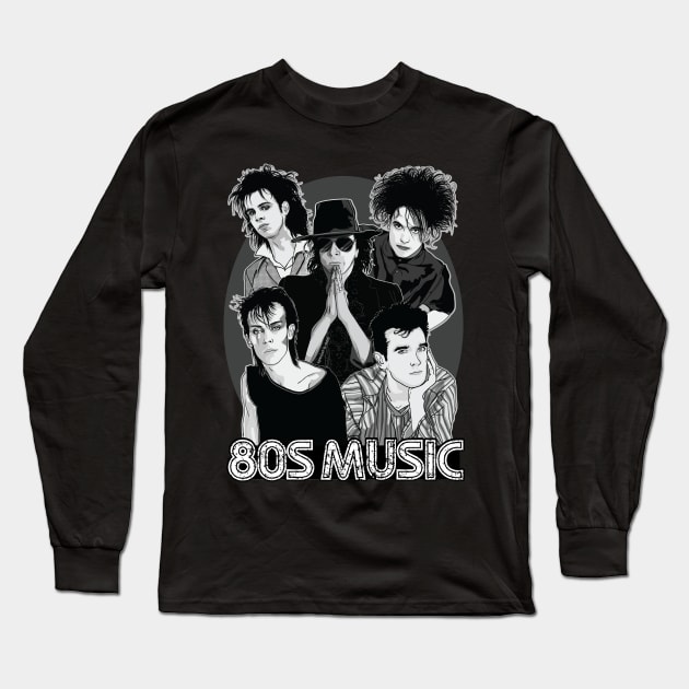 80s music Long Sleeve T-Shirt by special-k-666